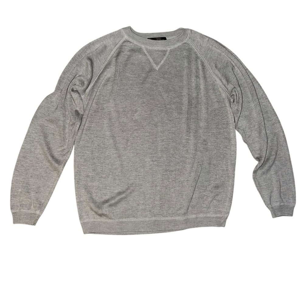 Cable and Gauge Silk Blend Sweater Size Large